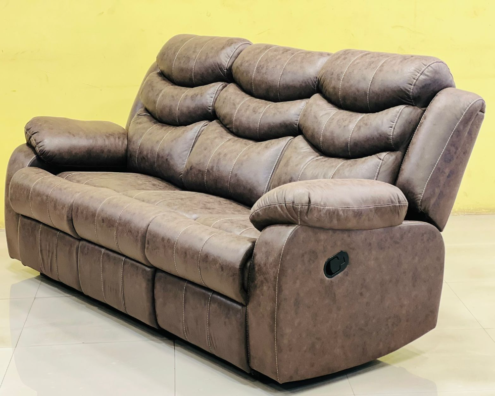 Three seater recliner sofa sale